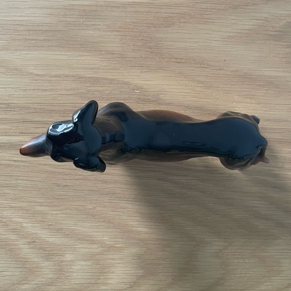 Vintage Dachshund Dog Porcelain Figurine - Picture 8 of 10